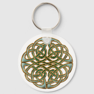 Celtic circle keychain