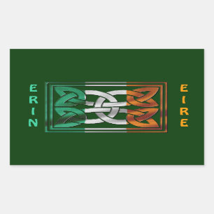 CELTIC CLASSICS Irish Flag Collection Sticker
