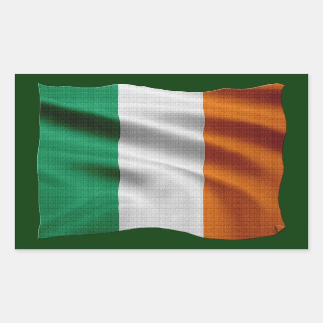 CELTIC CLASSICS Irish Flag Collection Sticker (Front)
