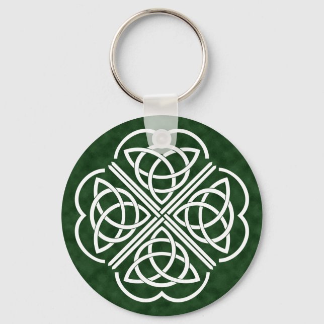 Celtic Clover - Keychain (Front)