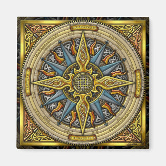 Celtic Compass Magnet