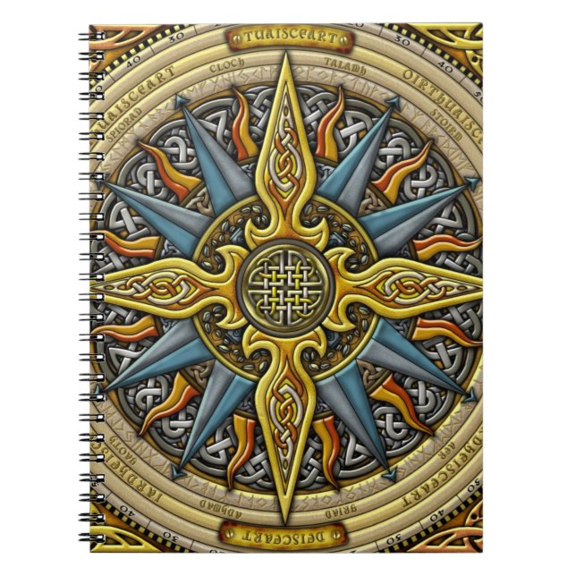Celtic Compass Notebook (Front)