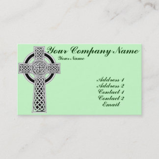 Celtic Cross 1 Business Card
