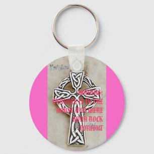 celtic-cross-3740g, WANING:CHANNEL IS IN THE HO... Keychain