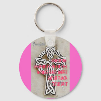 celtic-cross-3740g, WANING:CHANNEL IS IN THE HO... Keychain