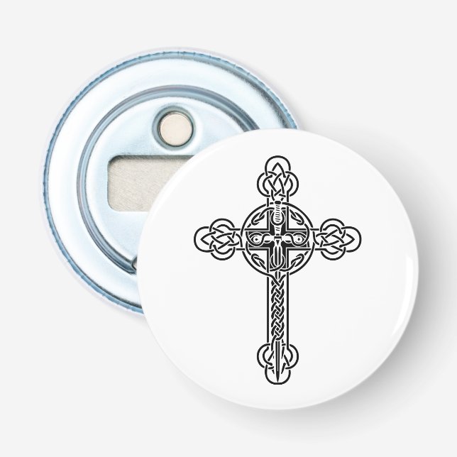 Celtic cross bottle opener (Front)