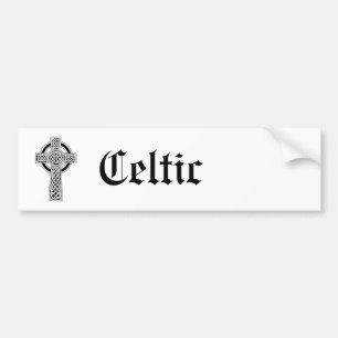 Celtic Cross Bumper Sticker