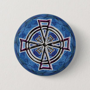 Celtic Cross Button
