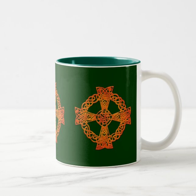 CELTIC CROSS Collection Irish Art Mug (Right)