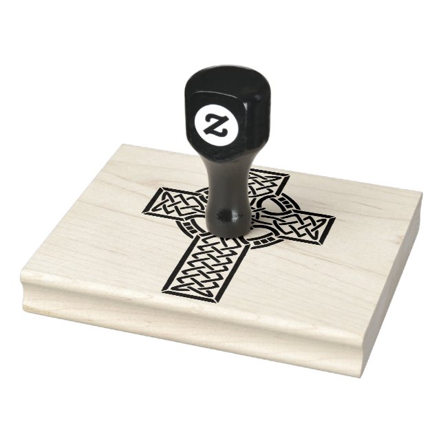 Celtic Cross Craft Stamper | Rubber Stamp (Stamp)