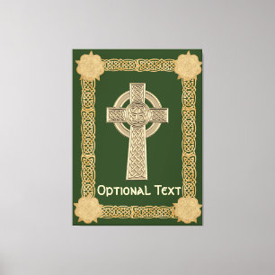 Celtic Cross Custom Canvas Print