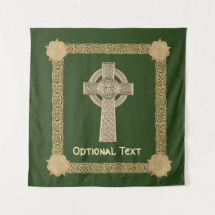 Celtic Cross Custom Tapestry