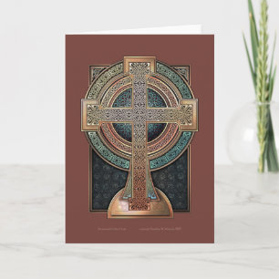 Celtic Cross Greeting Card