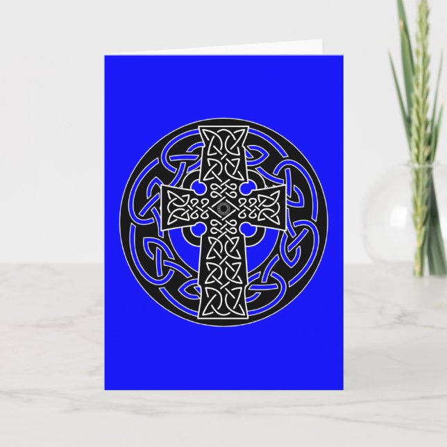 Celtic Cross - Greeting Card (Front)