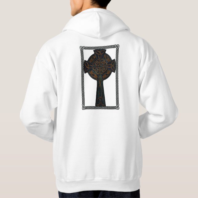 Celtic Cross Hoodie (Back)