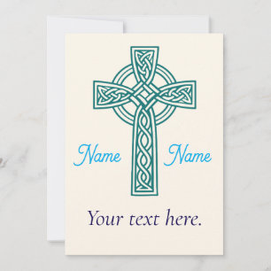Celtic Cross Invitation