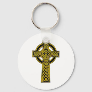 Celtic Cross Keychain