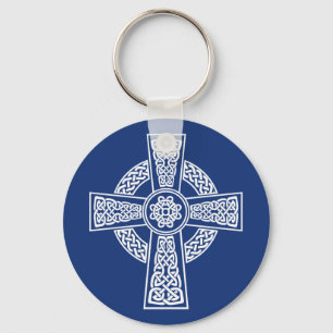 Celtic cross keychain