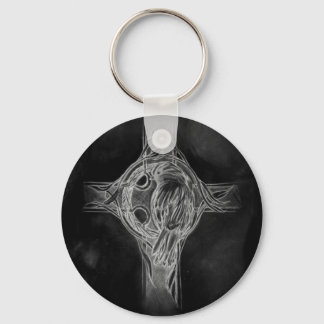 celtic cross keychain