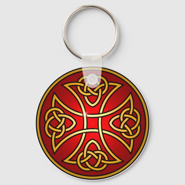 Celtic cross keychain (Front)