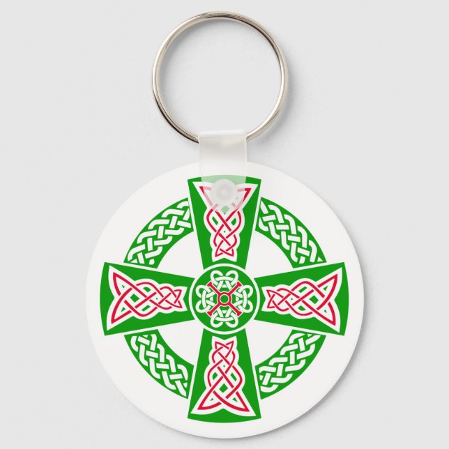 Celtic cross keychain (Front)