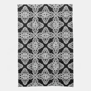 celtic cross kitchen towel