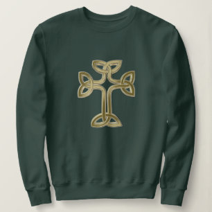 Celtic cross knot sweatshirt