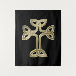 Celtic cross knot tapestry