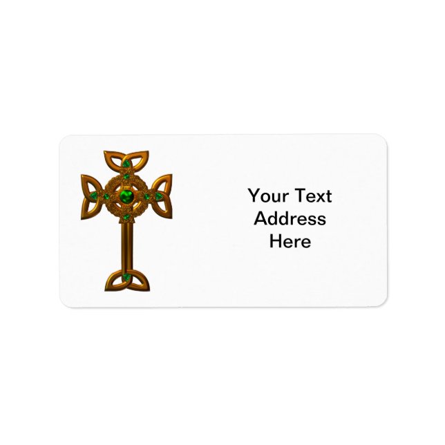 Celtic Cross Label (Front)
