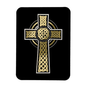 Celtic cross magnet