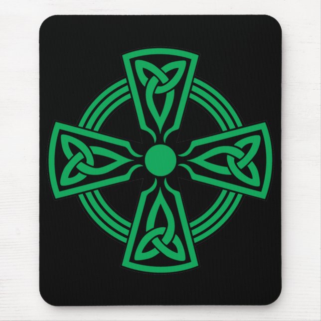 Celtic Cross Mouse Pad (Front)