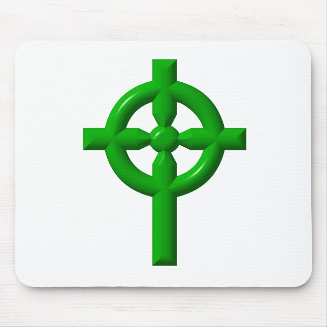 Celtic Cross Mouse Pad (Front)