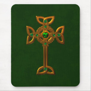 Celtic Cross Mouse Pad