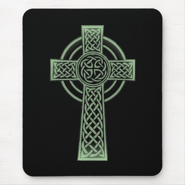 Celtic cross mouse pad (Front)