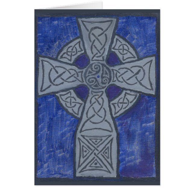 Celtic Cross Oil painting (Front)
