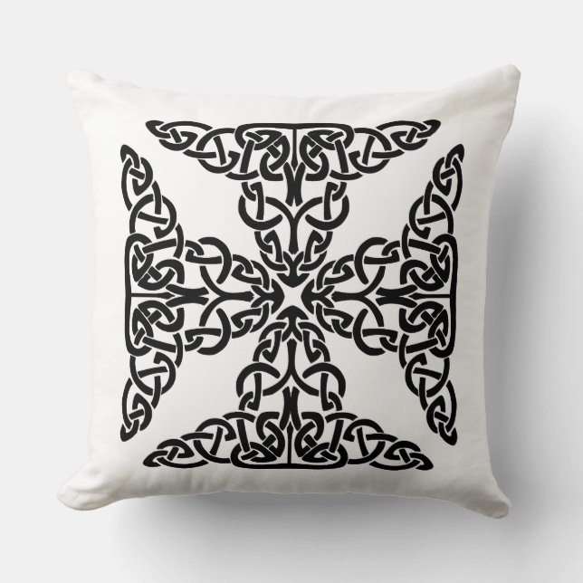 celtic cross pillow (Front)