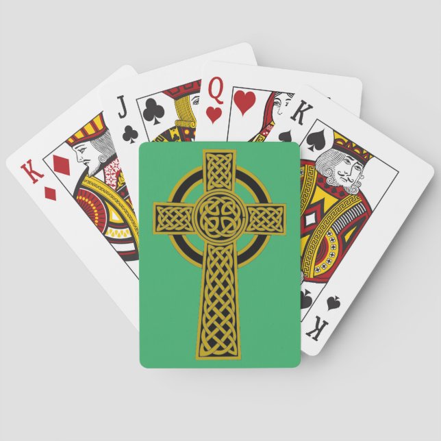 Celtic Cross Playing Cards (Back)