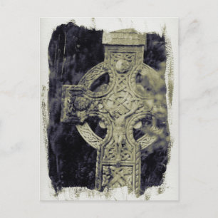 celtic cross postcard