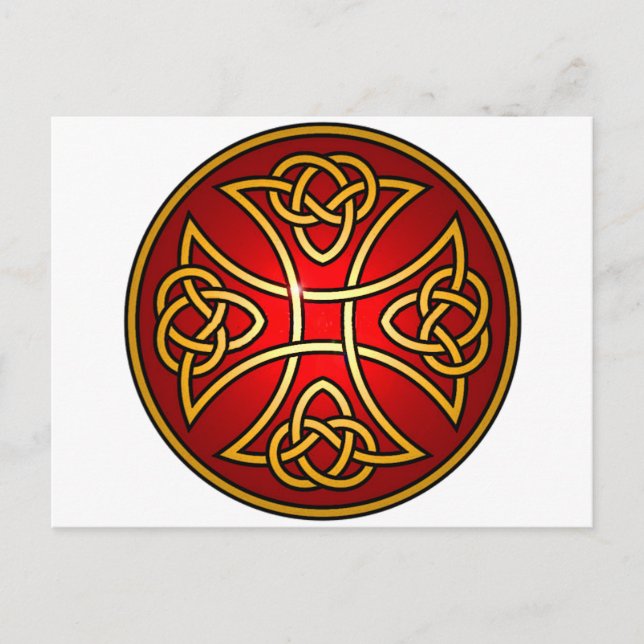 Celtic cross postcard (Front)