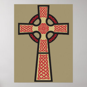 Celtic Cross Poster
