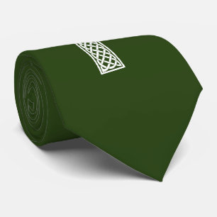 Celtic Cross Saint Patrick's Day Tie