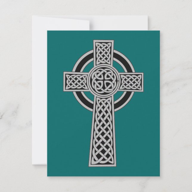 Celtic Cross - Silver (Front)