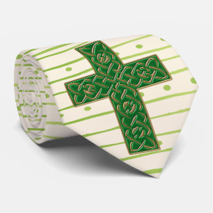 Celtic Cross Spring (Personalized) Tie