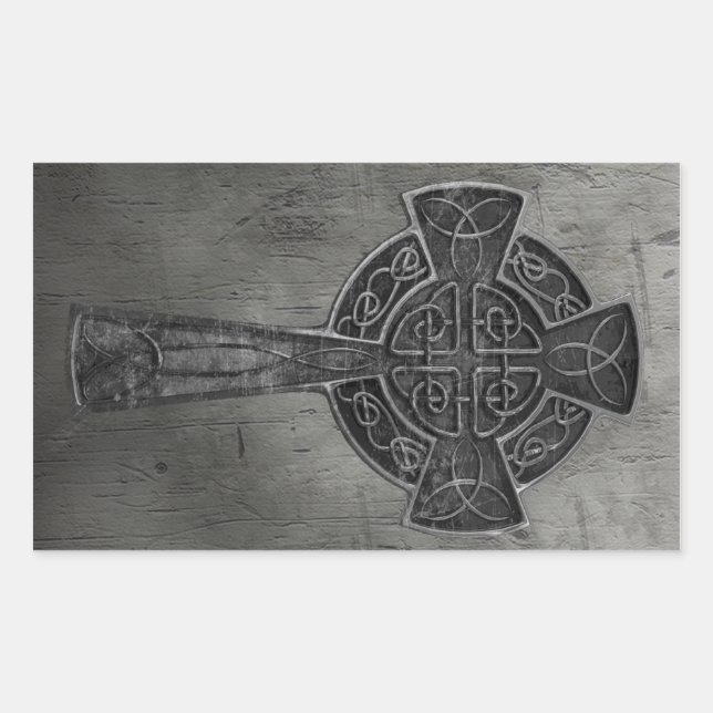 Celtic Cross Sticker (Front)