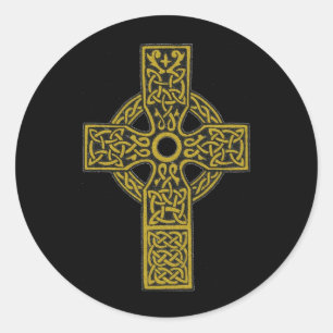 Celtic Cross Stickers