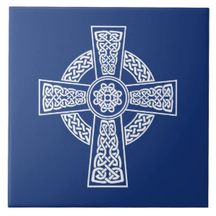 Celtic cross tile
