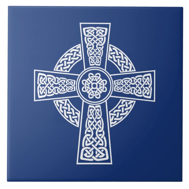 Celtic cross tile (Front)