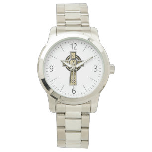 Celtic cross watch