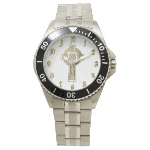 Celtic cross watch