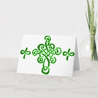 Celtic Crosses Holiday Card